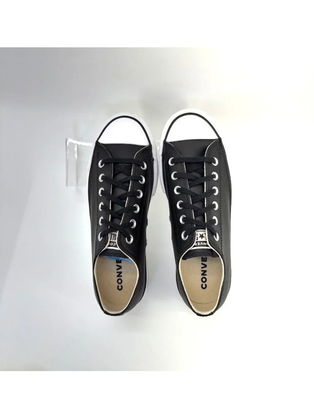 Converse Chuck Taylor Black All Star Platform Low-Top Sneakers Womens Size 8 - Picture 3 of 10